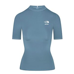 SKIMS & THE NORTH FACE - REFINA SHORT SLEEVE TOP (Kyanite)